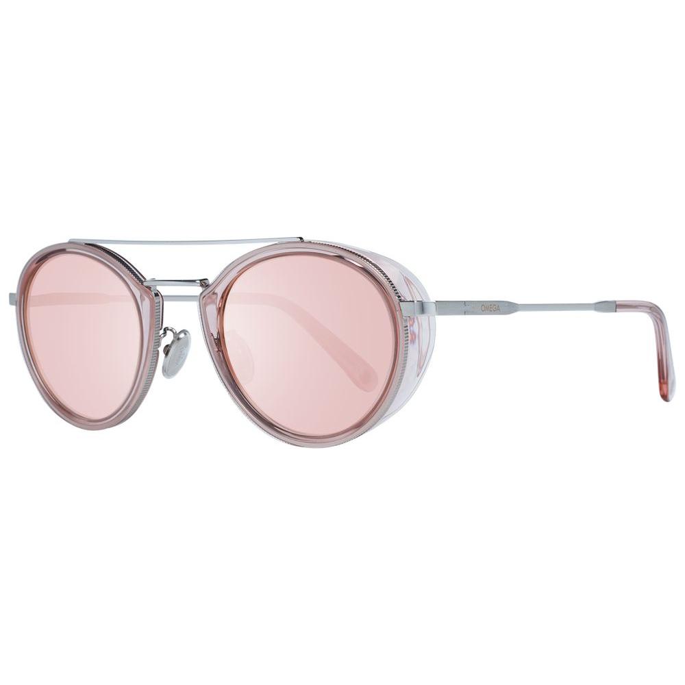 Omega Pink Men Sunglasses Omega Light Gray