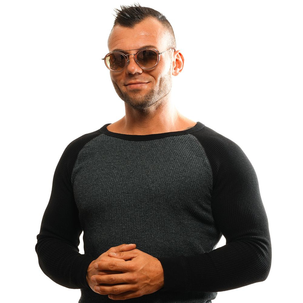 Omega Pink Men Sunglasses Omega Dark Salmon
