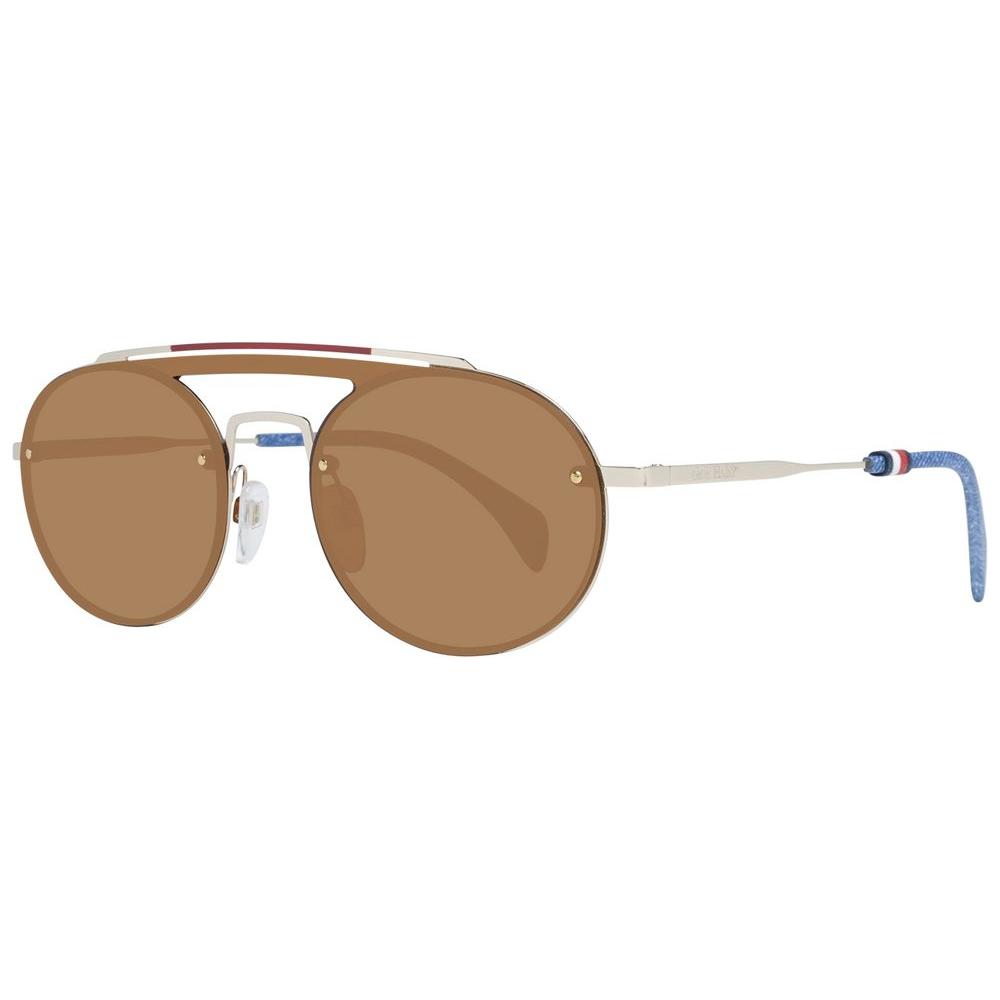 Tommy Hilfiger Gold Women Sunglasses Tommy Hilfiger Rosy Brown