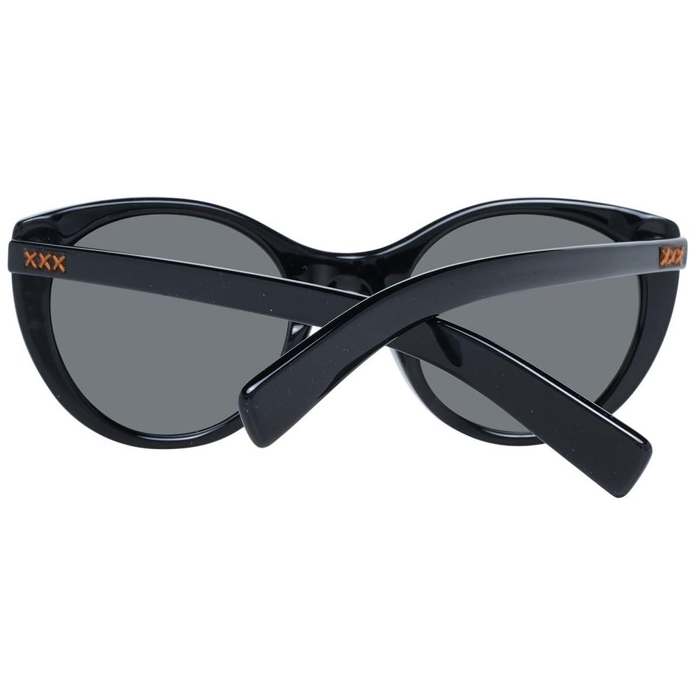 Ermenegildo Zegna Black Women Sunglasses Ermenegildo Zegna Dark Slate Gray