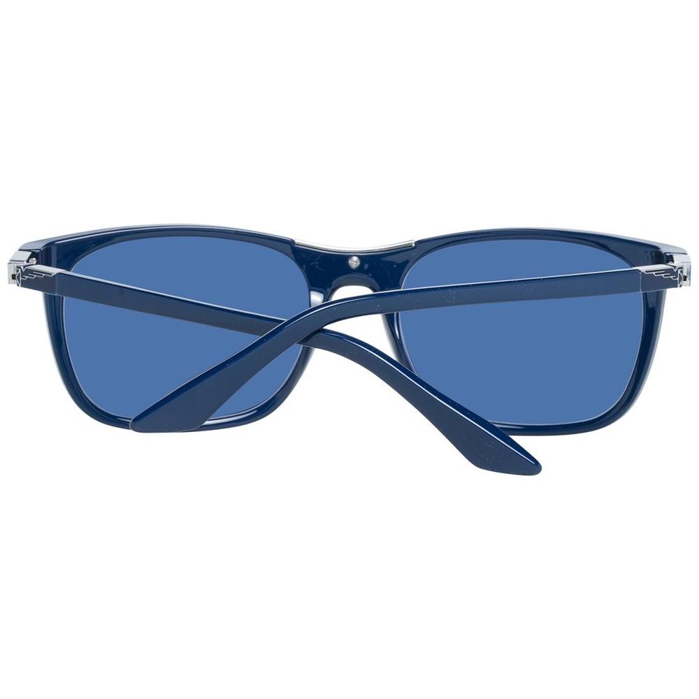 Longines Black Men Sunglasses Longines Steel Blue