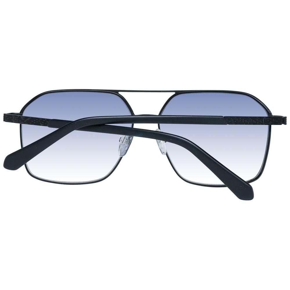 Guess Black Men Sunglasses Guess Light Steel Blue
