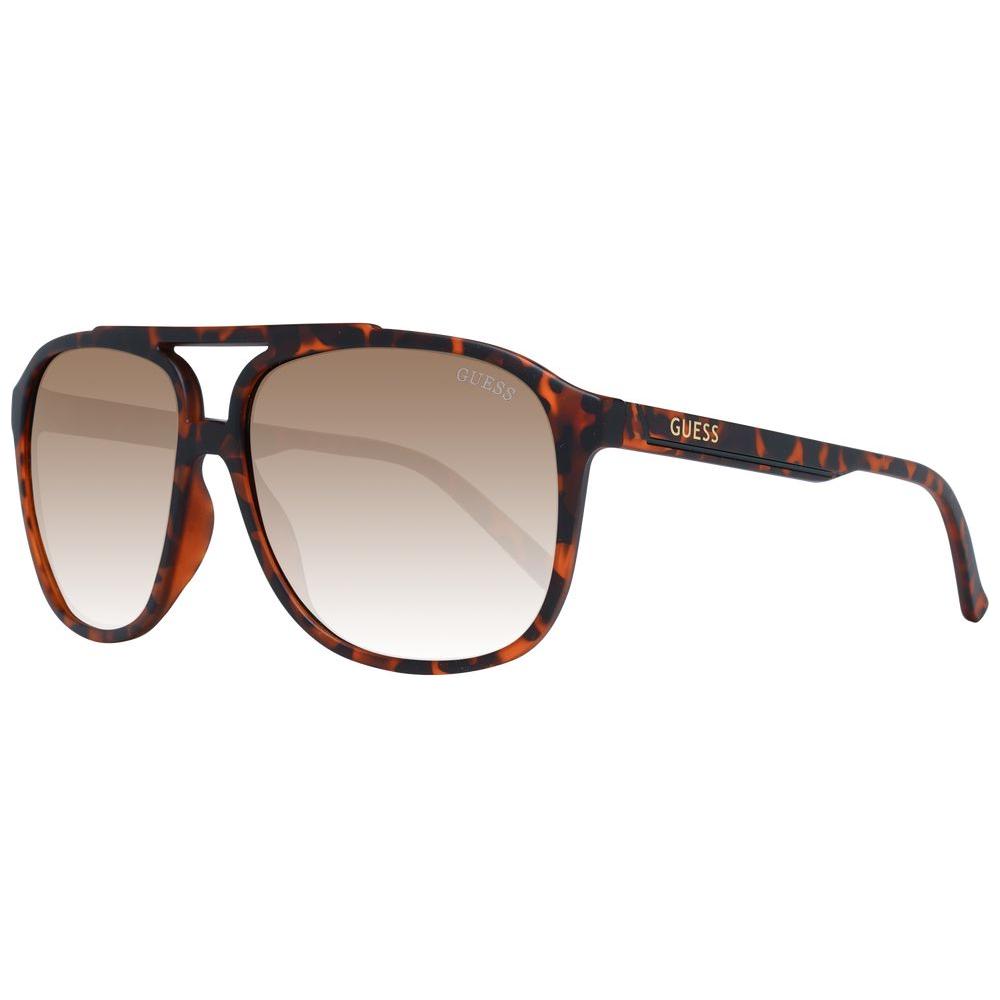 Guess Brown Men Sunglasses Guess Gray