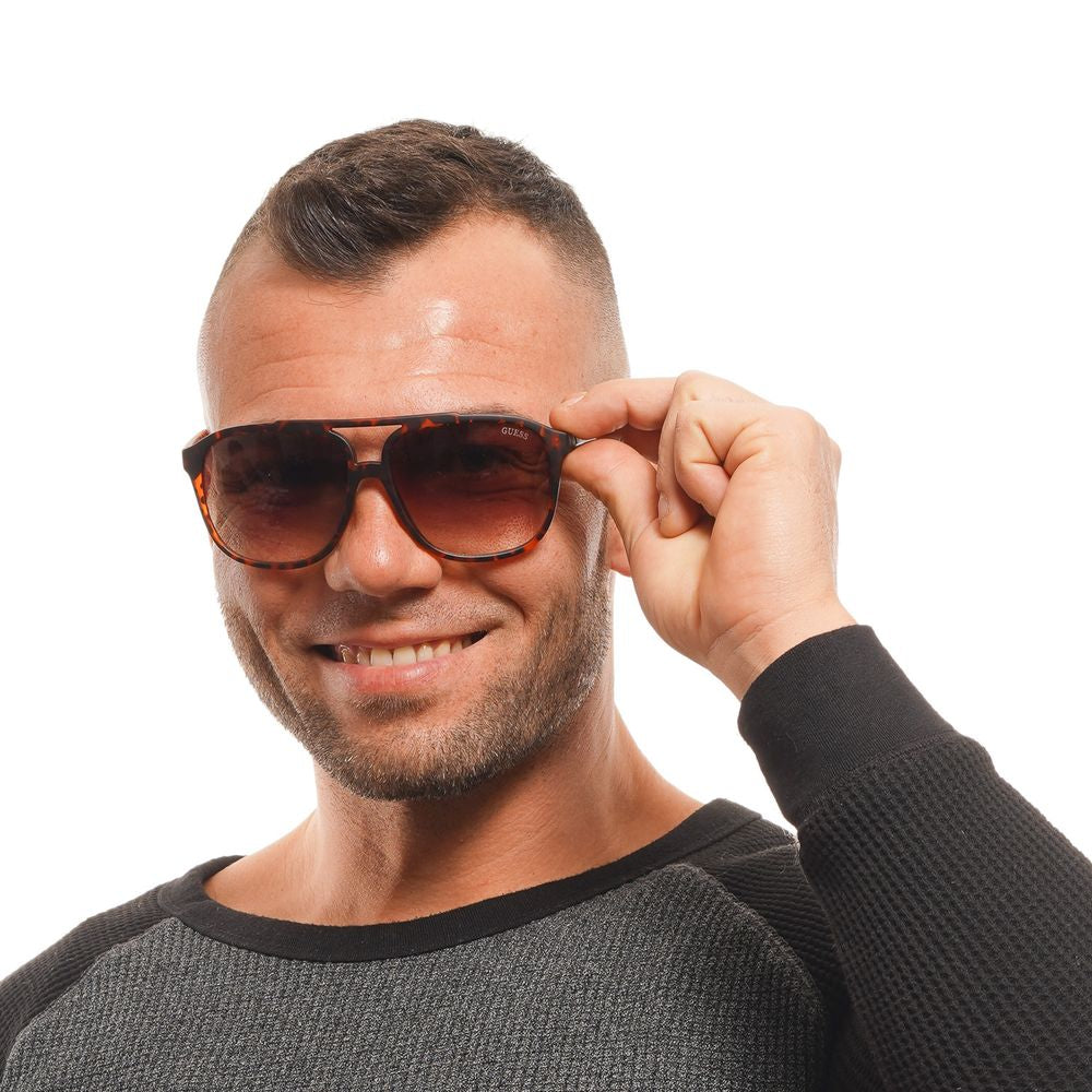 Guess Brown Men Sunglasses Guess Dark Slate Gray