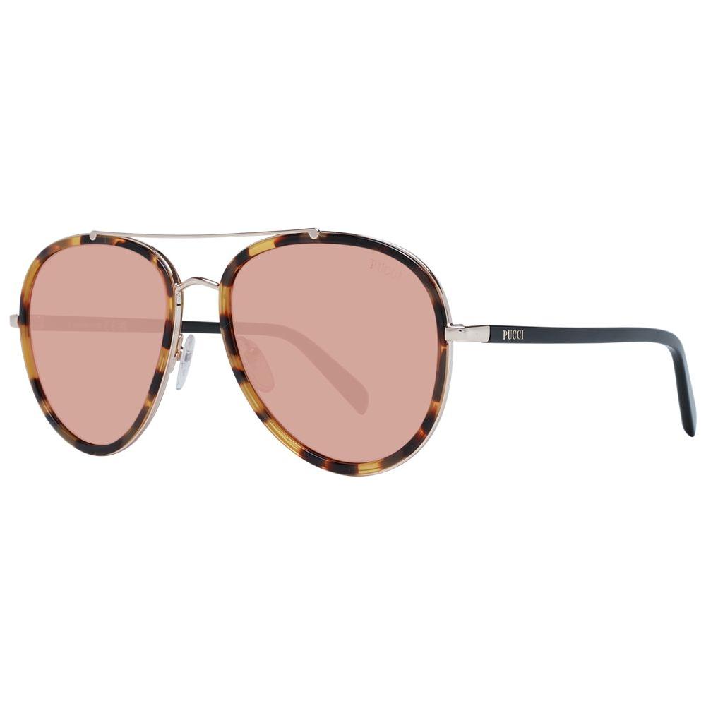 Emilio Pucci Brown Women Sunglasses Emilio Pucci Tan