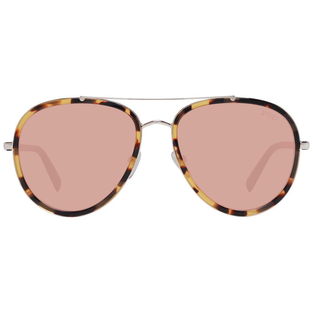 Emilio Pucci Brown Women Sunglasses Emilio Pucci Tan