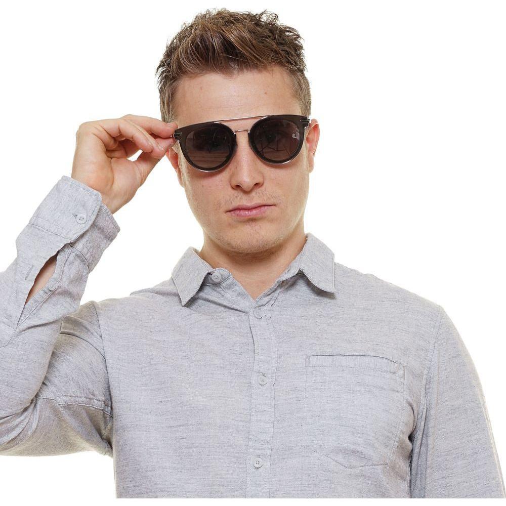 Police Silver Men Sunglasses Police Gray