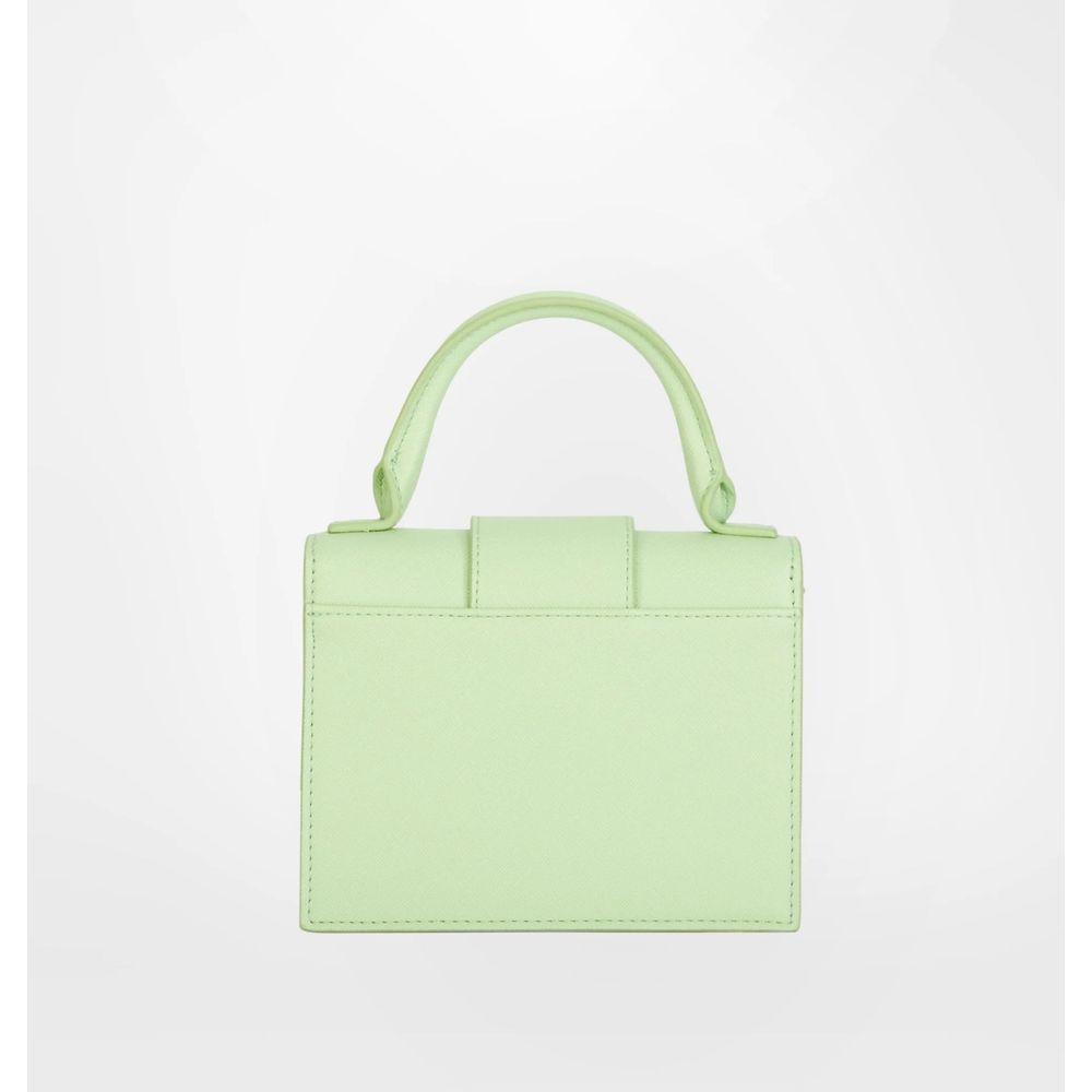Chiara Ferragni Green Polyester Women Handbag Chiara Ferragni Beige
