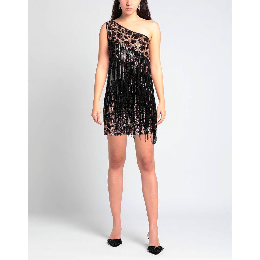 PINKO Brown Polyamide Dress PINKO Light Gray