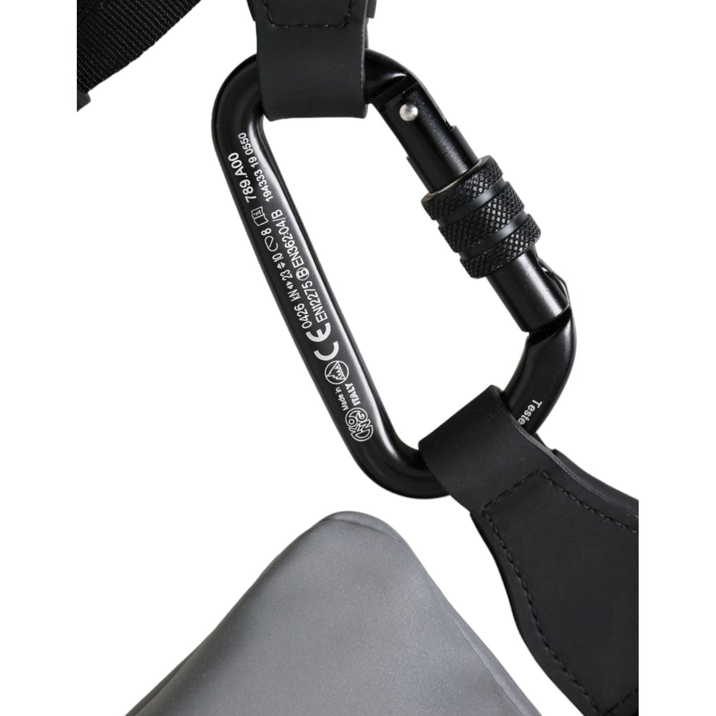 Dolce & Gabbana Gray Neoprene Logo Zip Waist Fanny Pack Belt Pouch Bag Dolce & Gabbana Dark Slate Gray