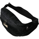 Dolce & Gabbana Black Nylon Logo Plaque Belt Waist Fanny Pack Bag Dolce & Gabbana Black