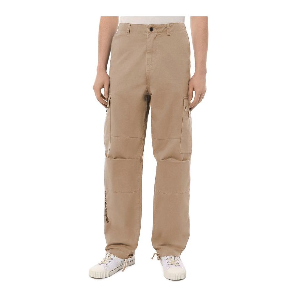 Comme Des Fuckdown Comme Des Fuckdown Beige Cotton Jeans & Pant CO-13509-L 1728,67346170016,Beige,Clothing,Comme Des Fuckdown,Jeans & Pants - Men - Clothing,L,Men,Men - Clothing,New with tags,XL