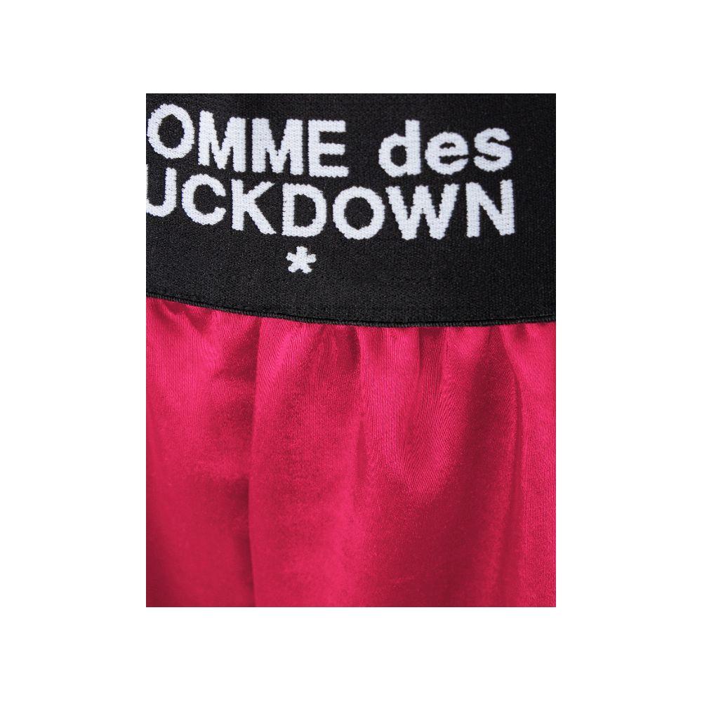 Comme Des Fuckdown Fuchsia Polyester Short Comme Des Fuckdown Black
