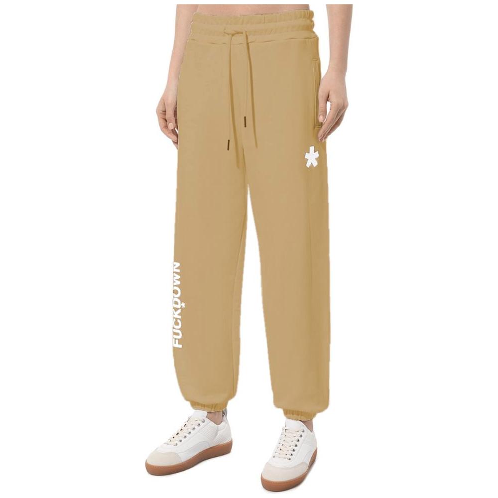 Comme Des Fuckdown Brown Cotton Jeans & Pant Comme Des Fuckdown Dark Khaki