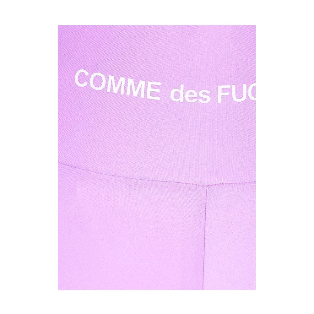 Comme Des Fuckdown Purple Polyester Short Comme Des Fuckdown Lavender
