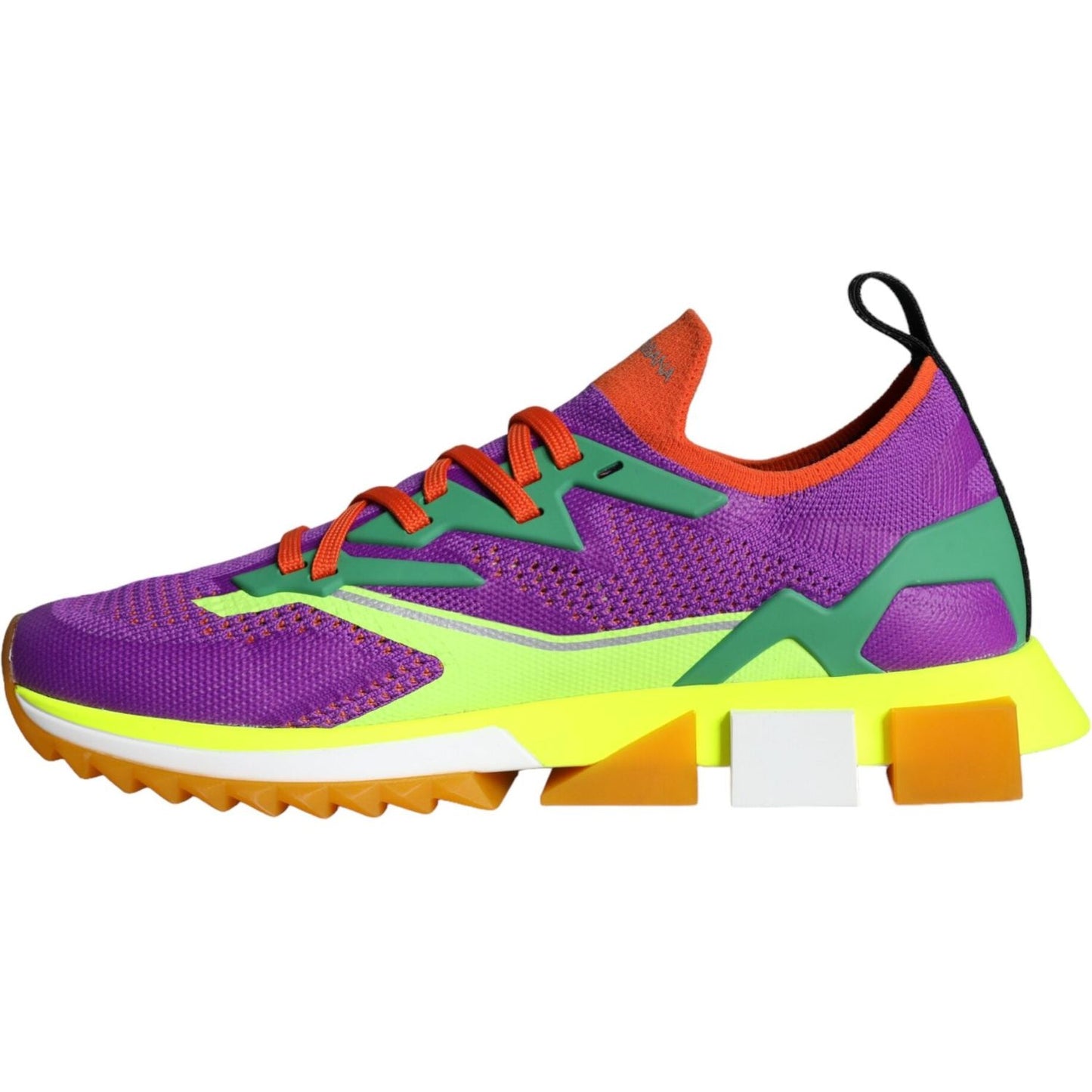 Dolce & Gabbana Multicolor Super King Low Top Sneakers Shoes Dolce & Gabbana Maroon