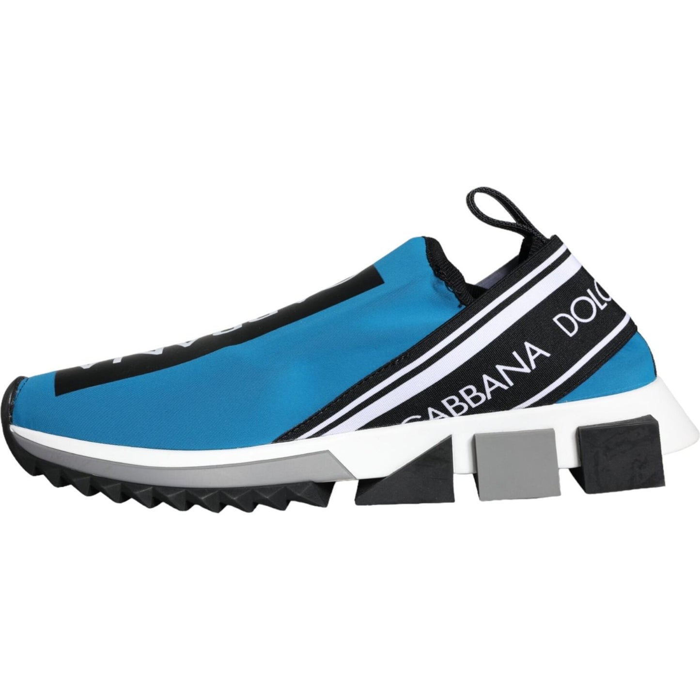 Dolce & Gabbana Blue Logo Low Top Sorrento Men Sneakers Shoes Dolce & Gabbana Lavender