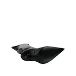 Dolce & Gabbana Black Patent Leather Knee High Boots Shoes LA12927-37
