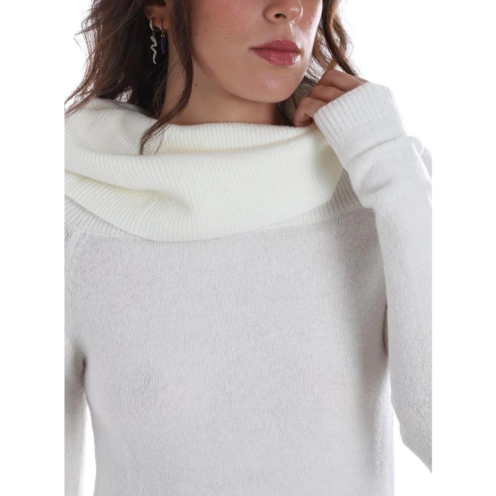 Yes Zee White Viscose Sweater Yes Zee Gray