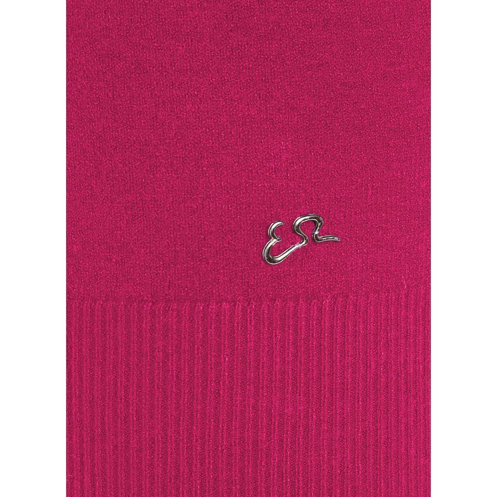 Yes Zee Fuchsia Viscose Dress Yes Zee Maroon