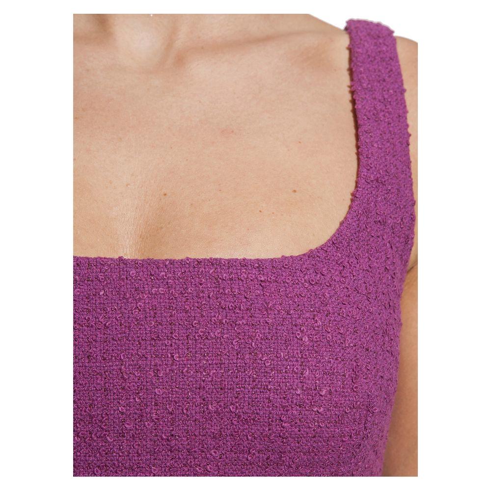 PINKO Purple Cotton Tops & T-Shirt PINKO Rosy Brown