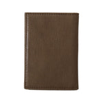 Billionaire Italian Couture Elegant Leather Men's Wallet in Brown Wallet Billionaire Italian Couture Dark Olive Green