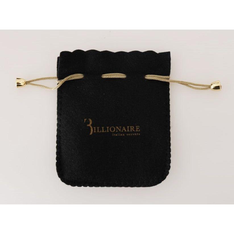 Billionaire Italian Couture Elegant Leather Men's Wallet in Brown Wallet Billionaire Italian Couture Light Gray