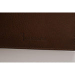 Billionaire Italian Couture Elegant Leather Men's Wallet in Brown Wallet Billionaire Italian Couture Black
