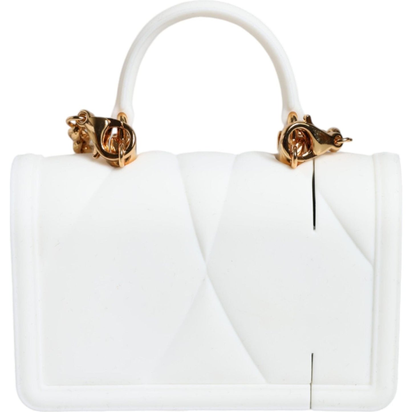 Dolce & Gabbana White Silicone Devotion Heart Cover Hand Bag Airpod Case Dolce & Gabbana White Smoke