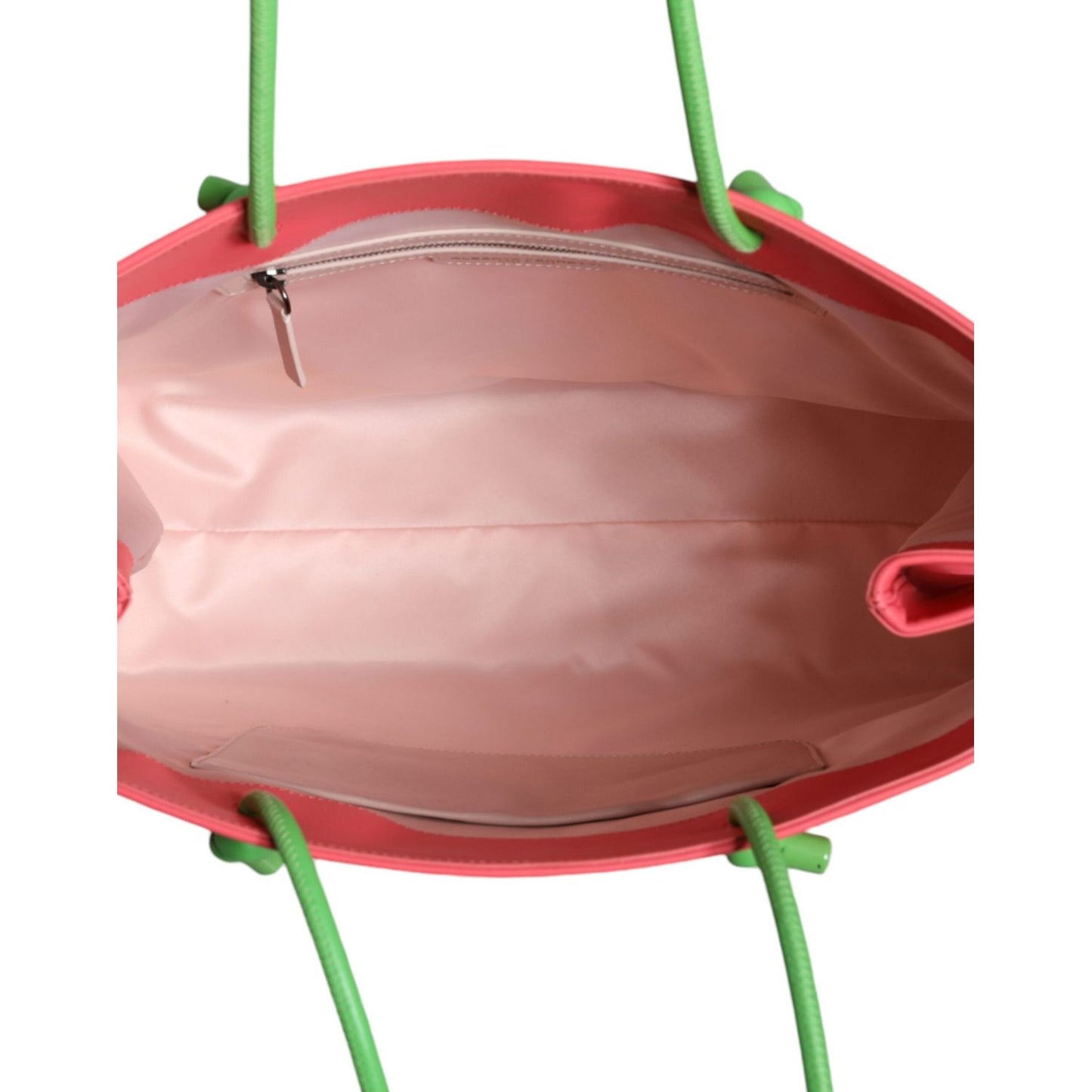 Alberta Ferretti Pink Leather Weekend Wednesday Shopping Tote Bag Alberta Ferretti Rosy Brown