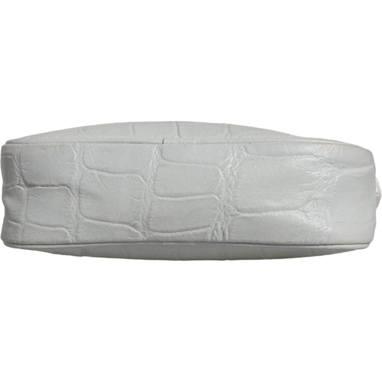 Aniye By White Croc Print Leather Crossbody Sling Bag Aniye By Gray