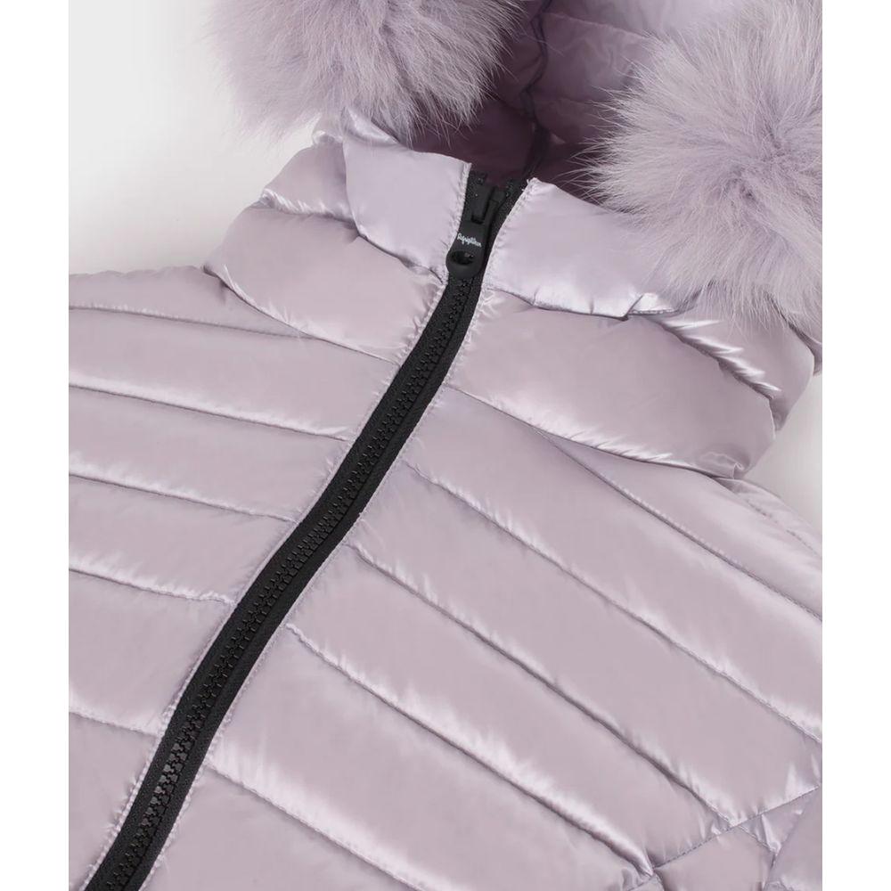 Refrigiwear Purple Nylon Women Jacket Refrigiwear Gray