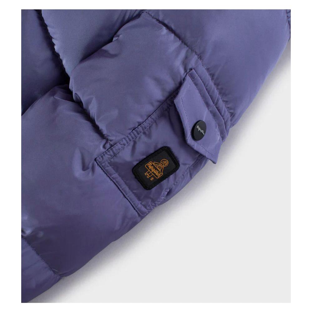 Refrigiwear Purple Nylon Jackets & Coat Refrigiwear Dark Slate Blue