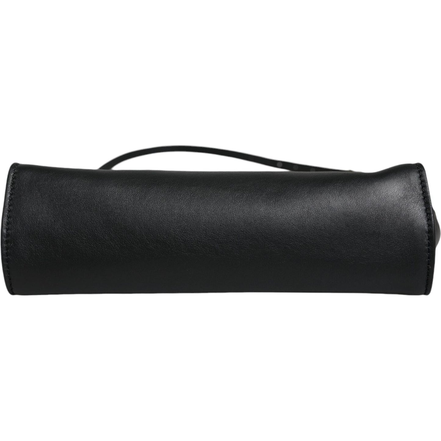 Dolce & Gabbana Black Leather SICILY Top Handle Crossbody Bag Dolce & Gabbana Dark Slate Gray