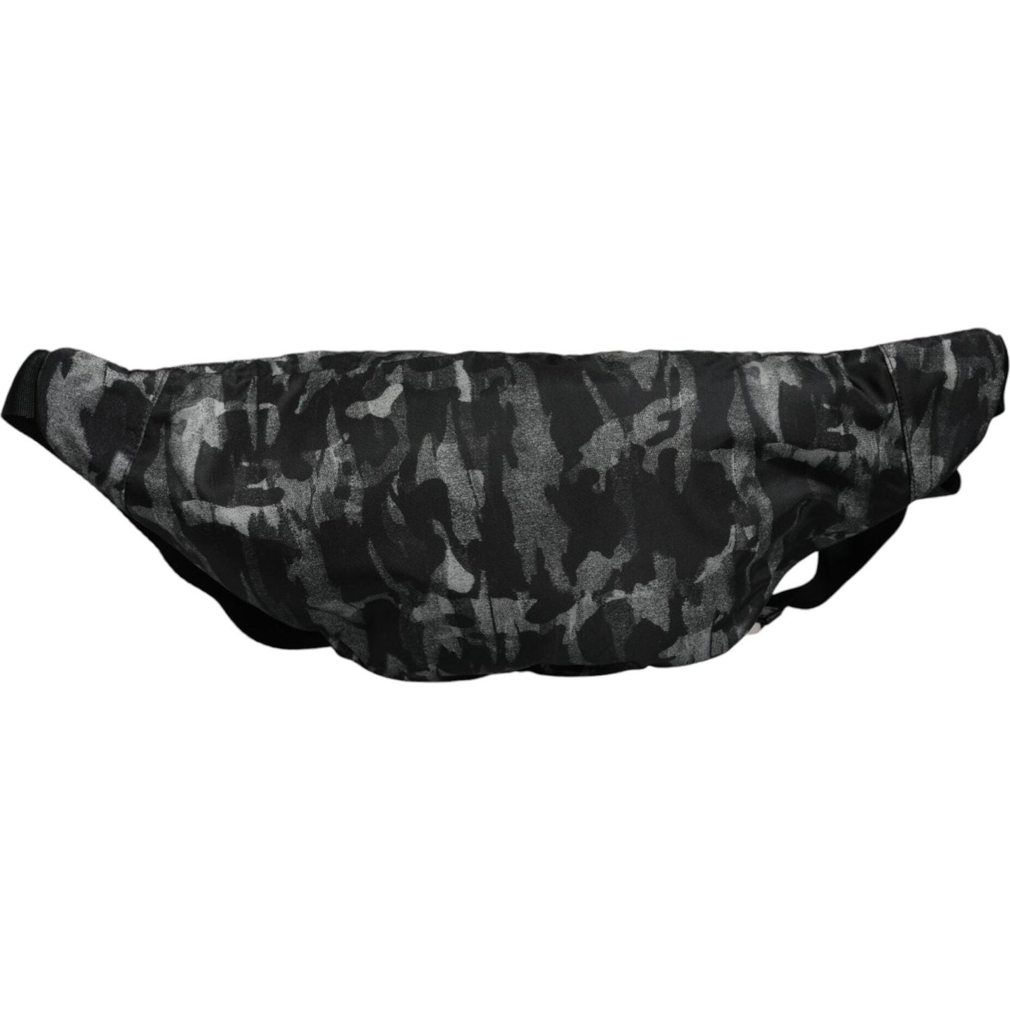 Dolce & Gabbana Black Leopard Fabric Belt Waist Fanny Pack Bag Dolce & Gabbana Dark Slate Gray