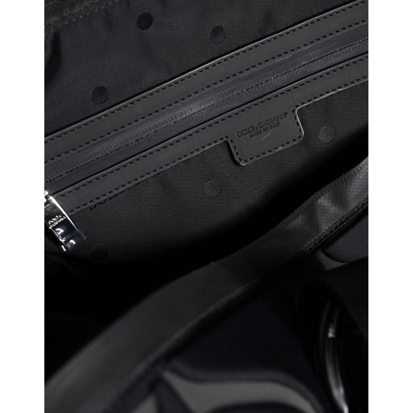 Dolce & Gabbana Black Neoprene Logo Sport Gym Duffel Shoulder Bag Dolce & Gabbana Black