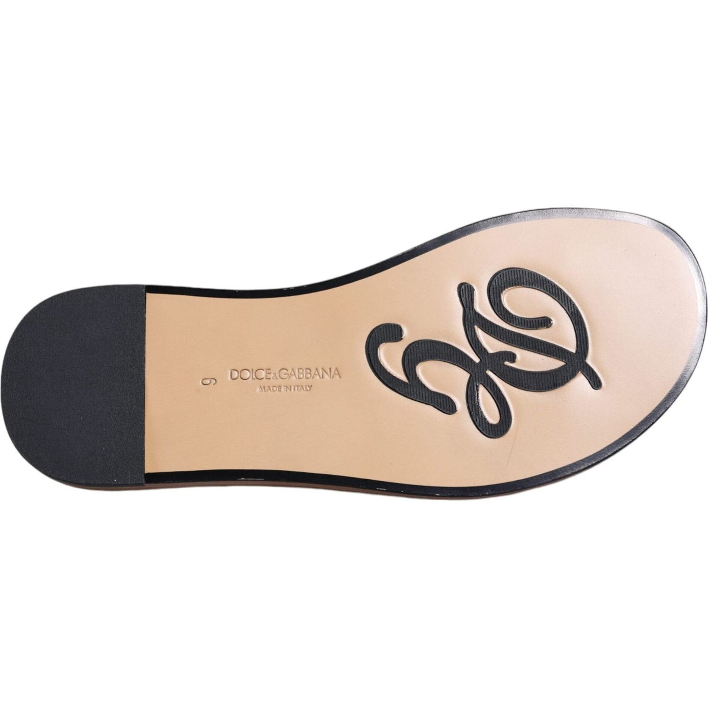 Dolce & Gabbana Black Monochrome Braided Raffia Slides Shoes Dolce & Gabbana Dark Slate Gray