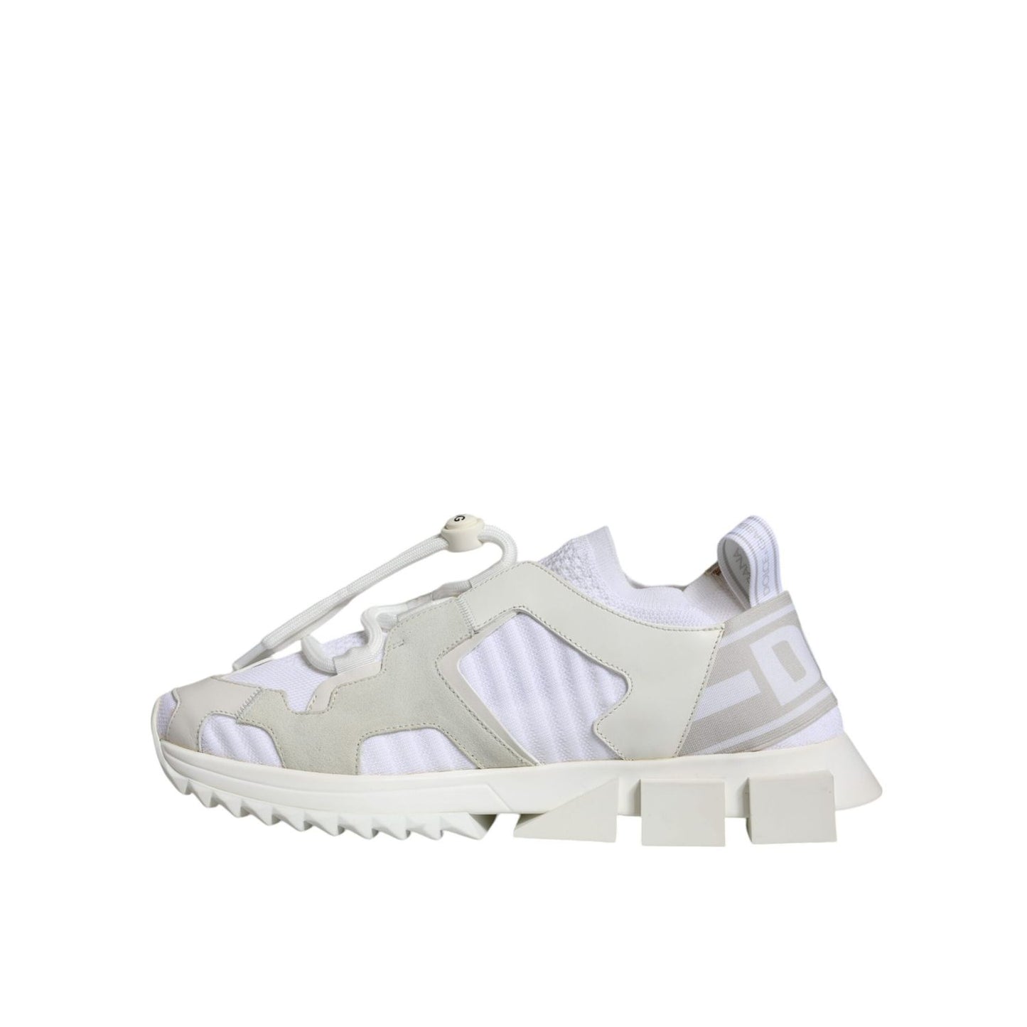 Dolce & Gabbana White Mesh Sorrento Trekking Sneakers Shoes LA6177#1-37