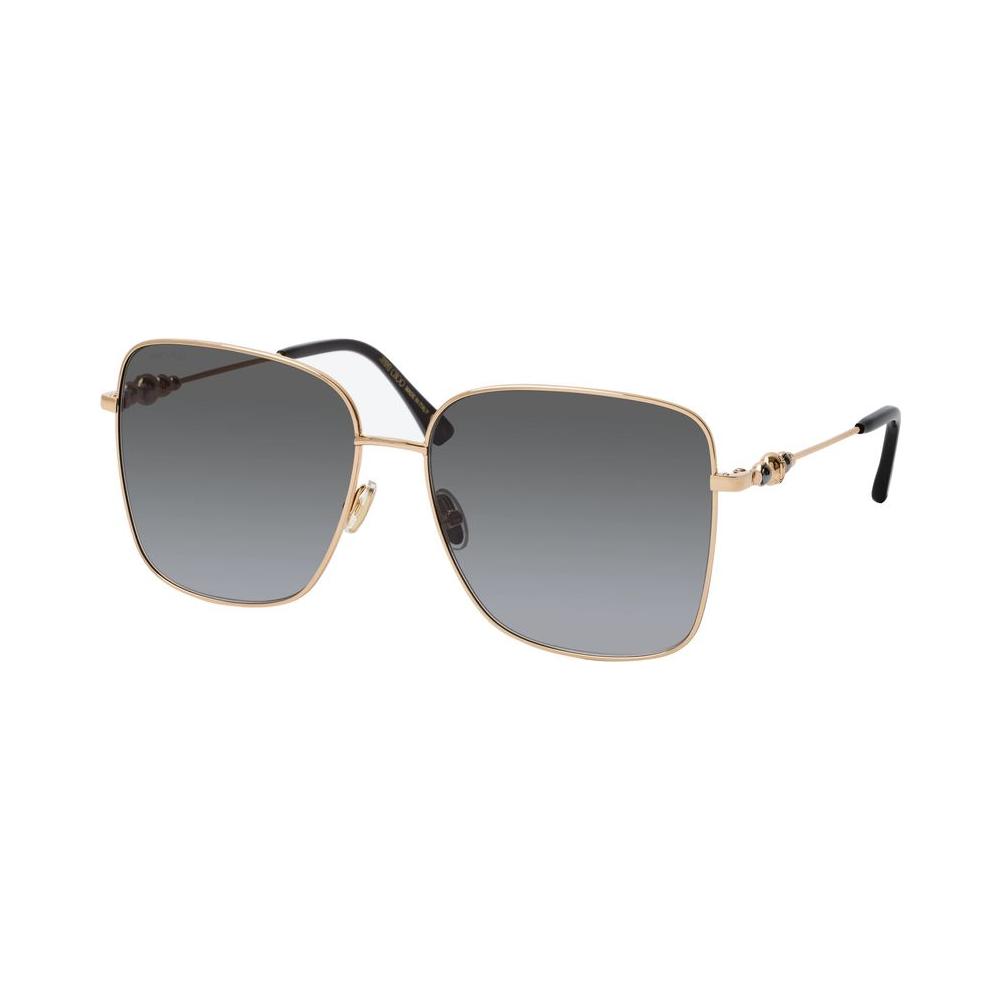 Jimmy Choo Jimmy Choo Gold Metal Sunglasses JCHESTERS2M2AC 1728,67434610848,Gold,Jimmy Choo,New with tags,Sunglasses,Sunglasses for Women - Sunglasses,Women