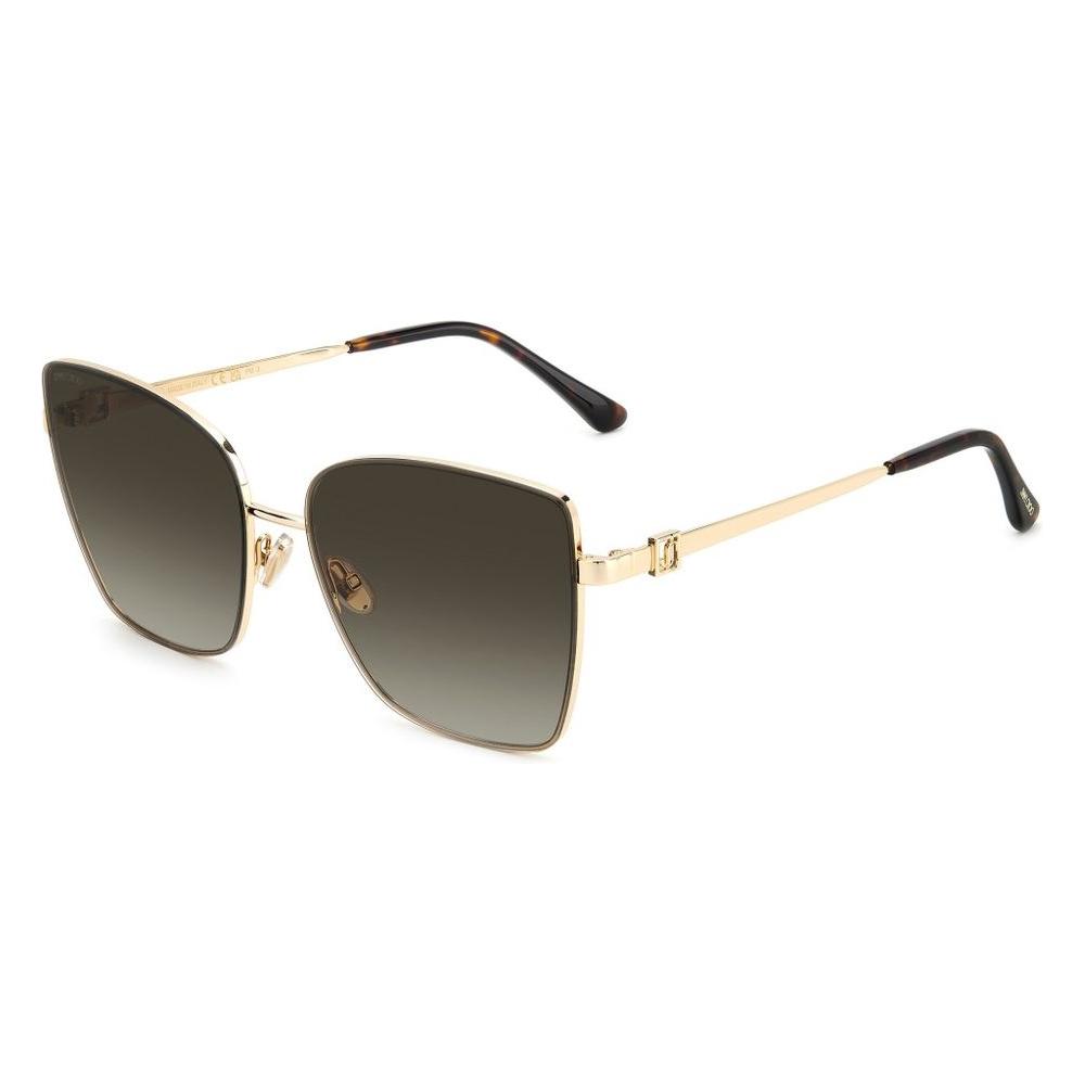 Jimmy Choo Jimmy Choo Gold Metal Sunglasses JCVELLAS06JAC 1728,67434610848,Gold,Jimmy Choo,New with tags,Sunglasses,Sunglasses for Women - Sunglasses,Women