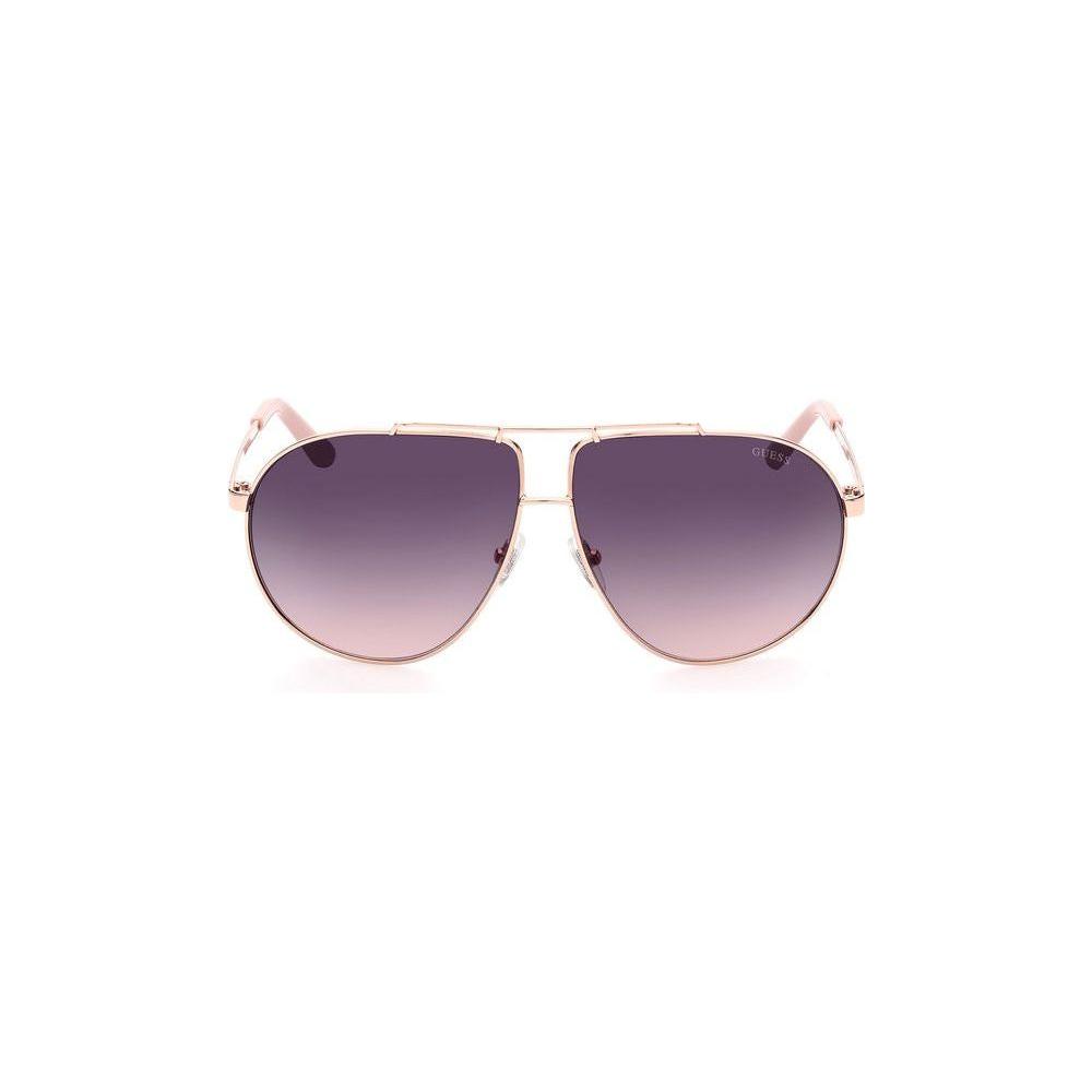 Guess Rose Gold Metal Sunglasses Guess Slate Gray