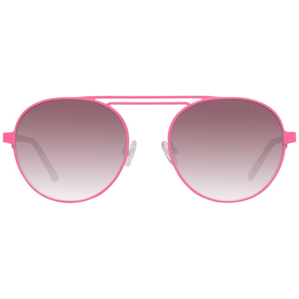 Guess Multicolor Acetate Sunglasses Guess Rosy Brown