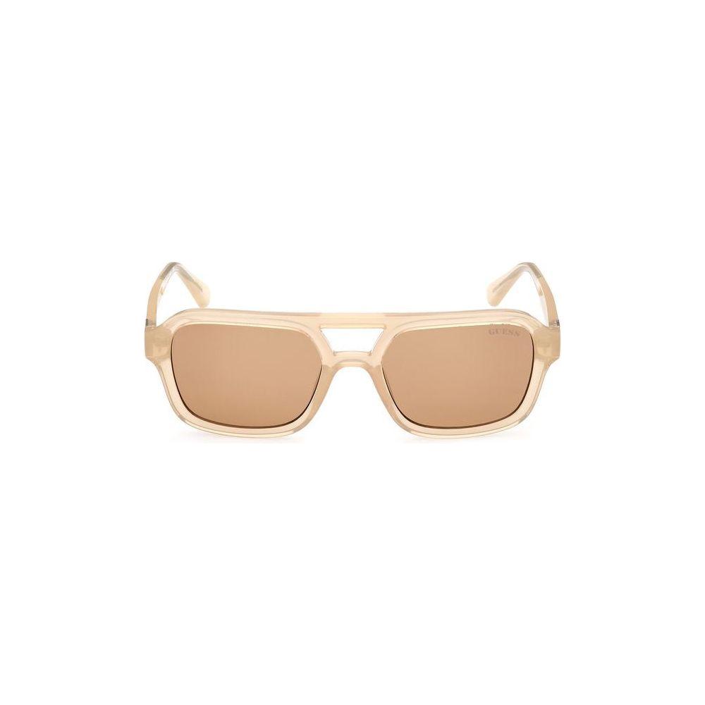 Guess Gray Injected Sunglasses Guess Tan