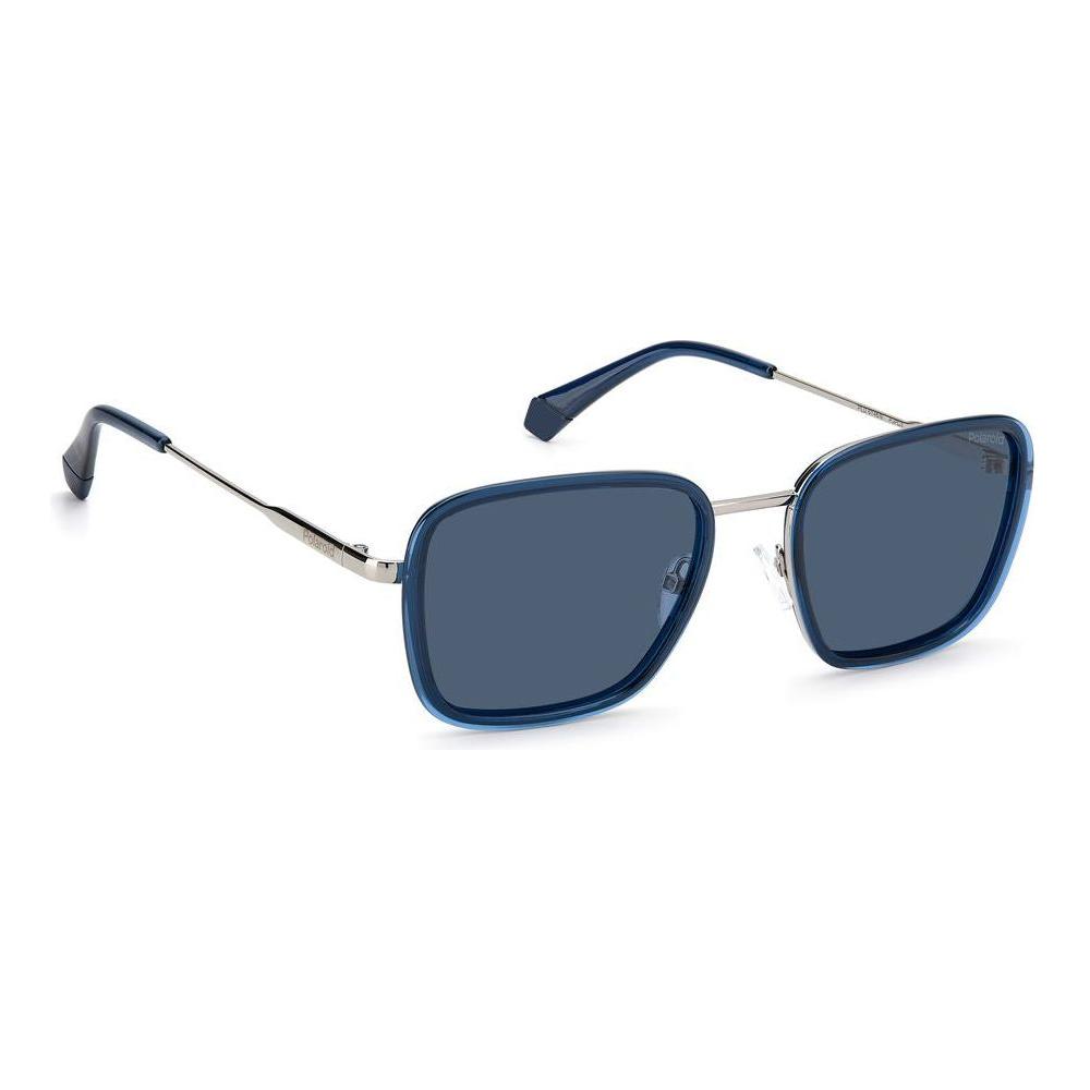 Polaroid Blue Plastic Sunglasses Polaroid Dim Gray