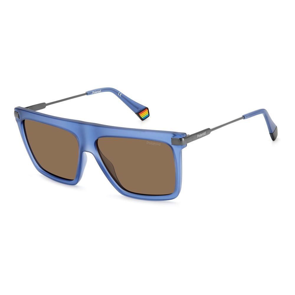 Polaroid Blue Plastic Sunglasses POPLD6179SFLLSPAC