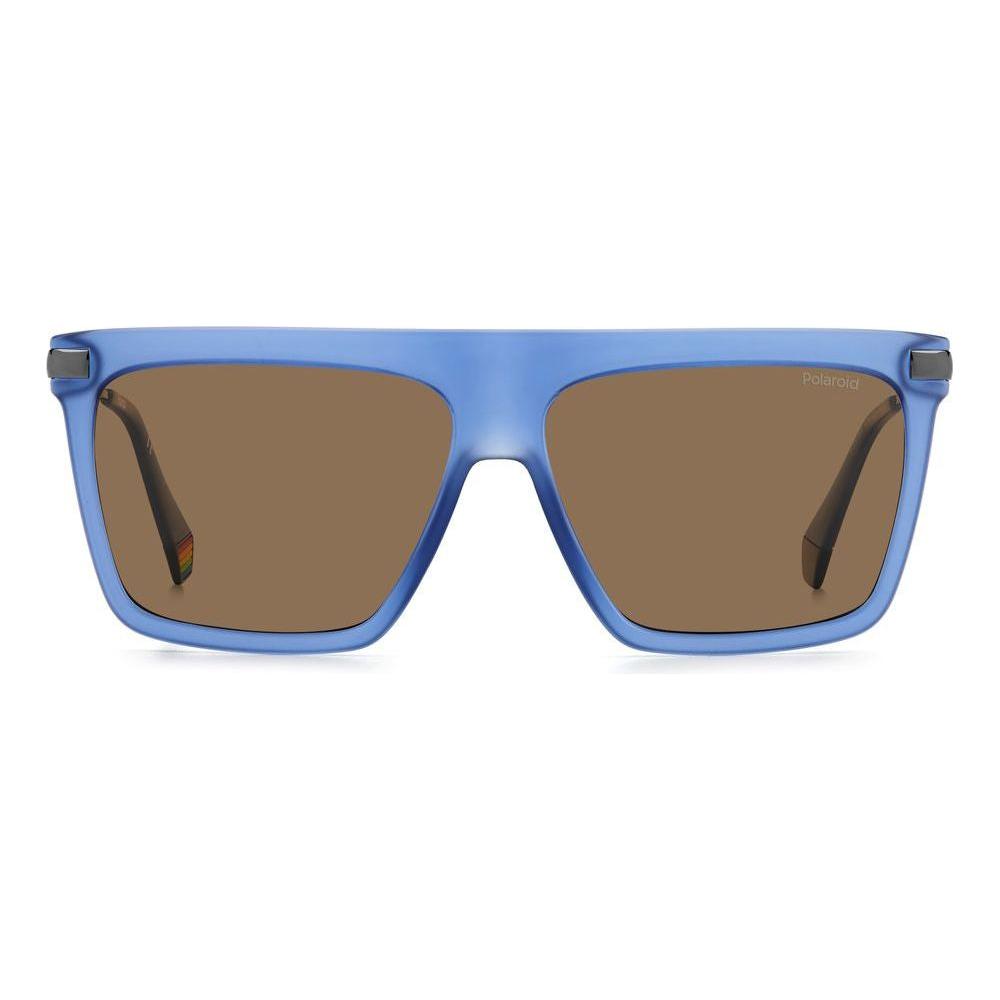 Polaroid Blue Plastic Sunglasses Polaroid Dim Gray
