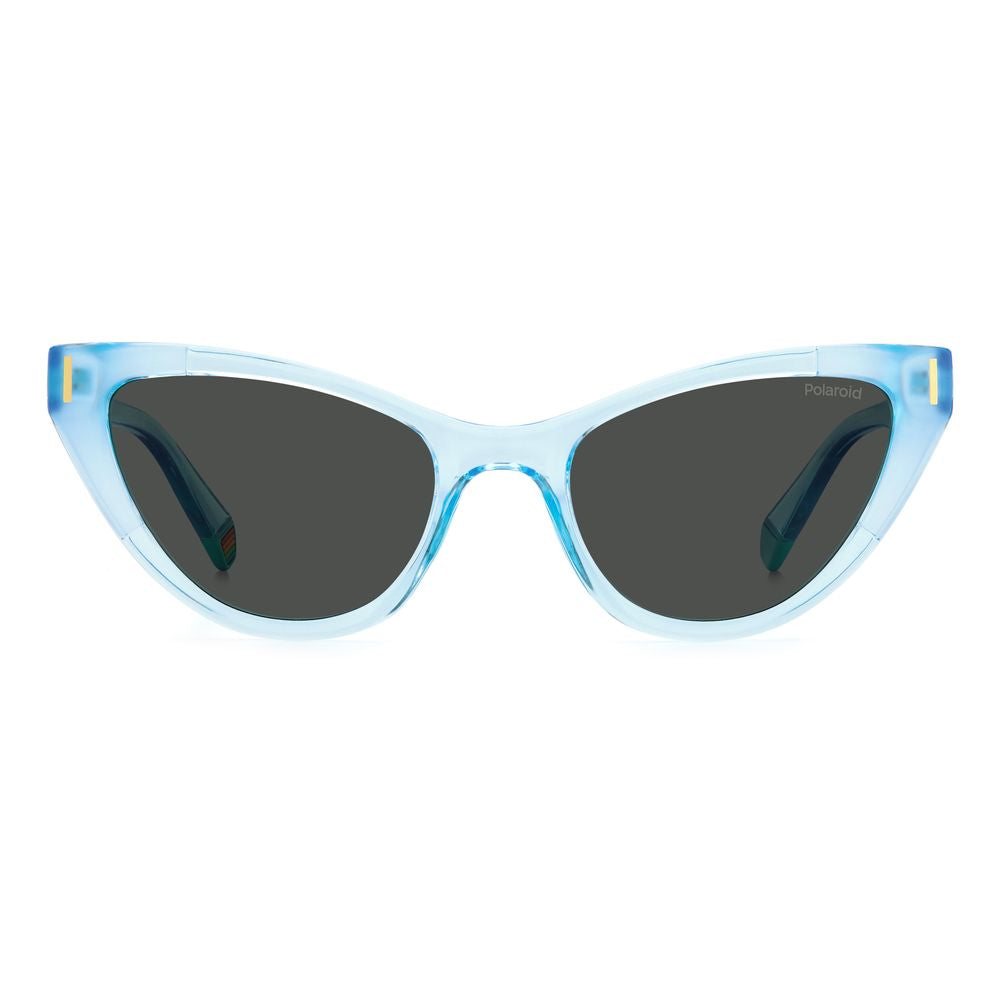 Polaroid Blue Plastic Sunglasses POPLD6174SMVUM9AC