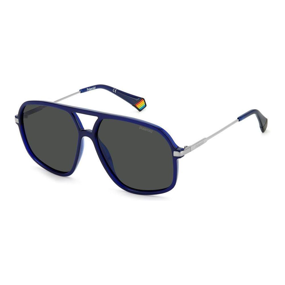 Polaroid Blue Plastic Sunglasses Polaroid Dark Slate Gray