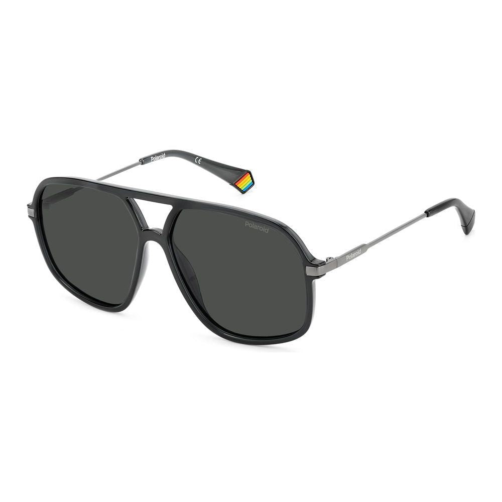 Polaroid Gray Plastic Sunglasses Polaroid Dark Slate Gray