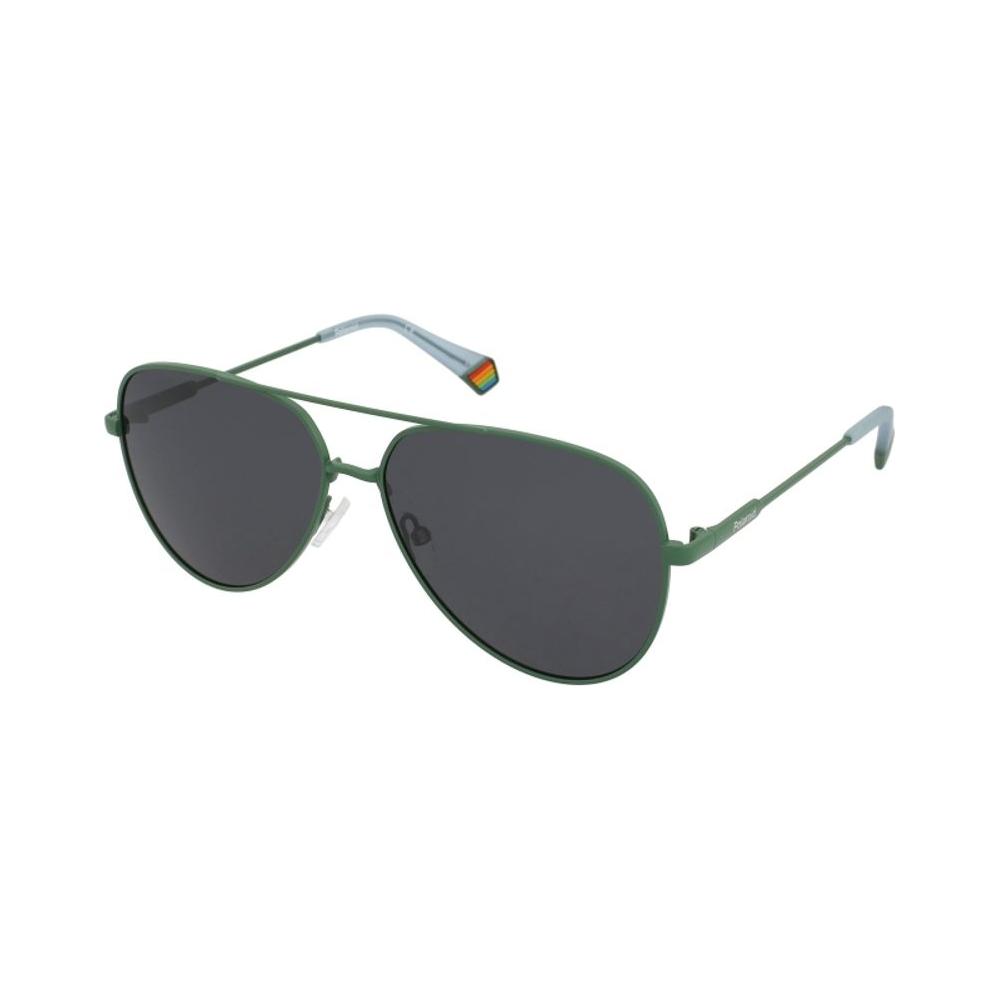 Polaroid Green Metal Sunglasses Polaroid Dark Slate Gray